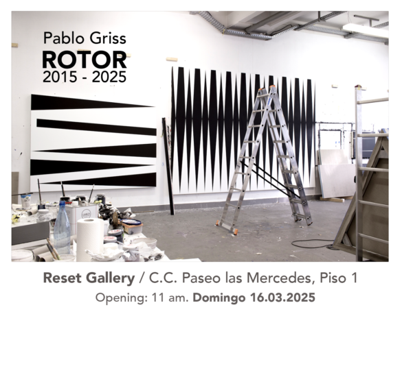 Pablo Griss Invitacion Rotor RESET GALLERY